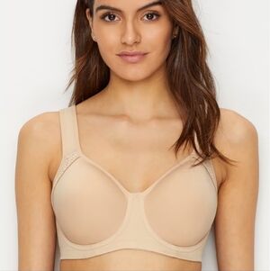 Lindsey Sport Contour Underwire Bra 34G Nude